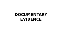 DOCUMENTARY EVIDENCE-1.pptx